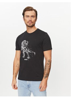 Boss T-Shirt Terassic 50510376 Czarny Regular Fit ze sklepu MODIVO w kategorii T-shirty męskie - zdjęcie 168566002