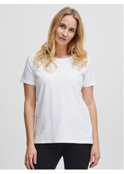 Fransa T-Shirt 20605388 Biały Regular Fit ze sklepu MODIVO w kategorii Bluzki damskie - zdjęcie 168566011