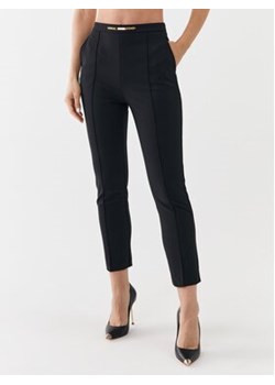 Elisabetta Franchi Spodnie materiałowe PA-011-36E2-V310 Czarny Slim Fit ze sklepu MODIVO w kategorii Spodnie damskie - zdjęcie 168567232