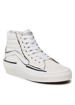 Vans Sneakersy Sk8-Hi Reconst VN0005UKQJM1 Biały ze sklepu MODIVO w kategorii Trampki damskie - zdjęcie 168567321