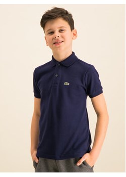 Lacoste Polo PJ2909 Granatowy Regular Fit ze sklepu MODIVO w kategorii T-shirty chłopięce - zdjęcie 168567541