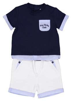 Birba Trybeyond Komplet t-shirt i spodenki 999 69014 00 Granatowy Regular Fit ze sklepu MODIVO w kategorii Komplety niemowlęce - zdjęcie 168567643