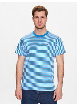Tommy Jeans T-Shirt Classics Stripe DM0DM05515 Niebieski Regular Fit ze sklepu MODIVO w kategorii T-shirty męskie - zdjęcie 168567742