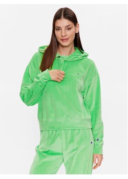 Champion Bluza 116256 Zielony Regular Fit ze sklepu MODIVO w kategorii Bluzy damskie - zdjęcie 168567773
