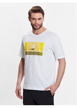Diadora T-Shirt Match Point 102.179312 Biały Regular Fit ze sklepu MODIVO w kategorii T-shirty męskie - zdjęcie 168567774