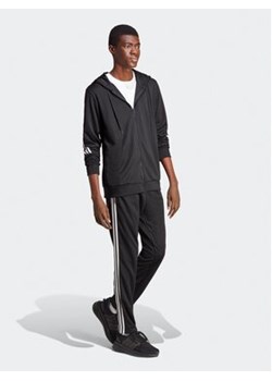 adidas Dres 3-Stripes IC6767 Czarny Slim Fit ze sklepu MODIVO w kategorii Dresy męskie - zdjęcie 168568101