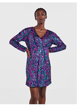 YAS Sukienka koktajlowa Flua 26029213 Kolorowy Regular Fit ze sklepu MODIVO w kategorii Sukienki - zdjęcie 168568131