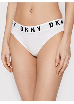 DKNY Stringi DK4529 Biały ze sklepu MODIVO w kategorii Majtki damskie - zdjęcie 168568270