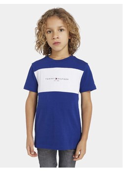 Tommy Hilfiger T-Shirt KB0KB08374 M Niebieski Regular Fit ze sklepu MODIVO w kategorii T-shirty chłopięce - zdjęcie 168568382