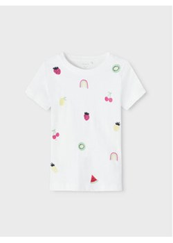 NAME IT T-Shirt 13215438 Biały Regular Fit ze sklepu MODIVO w kategorii Bluzki dziewczęce - zdjęcie 168568711