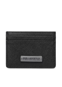 KARL LAGERFELD Etui na karty kredytowe 226M3227 Czarny ze sklepu MODIVO w kategorii Etui - zdjęcie 168568871