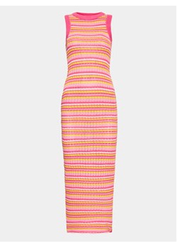 Gina Tricot Sukienka dzianinowa 19800 Różowy Slim Fit ze sklepu MODIVO w kategorii Sukienki - zdjęcie 168569283