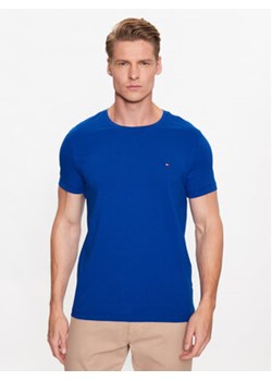 Tommy Hilfiger T-Shirt MW0MW10800 Niebieski Slim Fit ze sklepu MODIVO w kategorii T-shirty męskie - zdjęcie 168569512