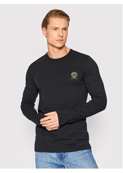 Versace Longsleeve Girocollo AUU01007 Czarny Regular Fit ze sklepu MODIVO w kategorii T-shirty męskie - zdjęcie 168569823