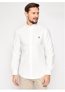 Polo Ralph Lauren Koszula Classics 710736557 Biały Slim Fit ze sklepu MODIVO w kategorii Koszule męskie - zdjęcie 168569992