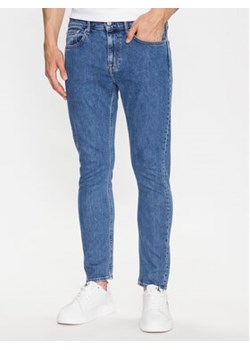 Calvin Klein Jeans Jeansy J30J323383 Granatowy Slim Fit ze sklepu MODIVO w kategorii Jeansy męskie - zdjęcie 168570092
