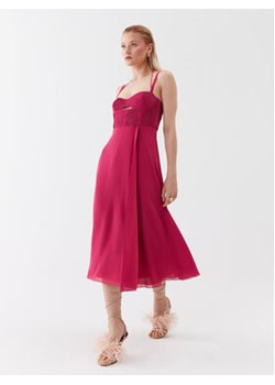 Patrizia Pepe Sukienka koktajlowa 2A2521/A248-M447 Różowy Regular Fit ze sklepu MODIVO w kategorii Sukienki - zdjęcie 168570274