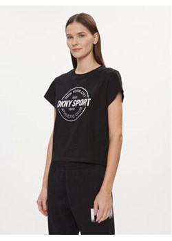 DKNY Sport T-Shirt DP3T9563 Czarny Relaxed Fit ze sklepu MODIVO w kategorii Bluzki damskie - zdjęcie 168570424