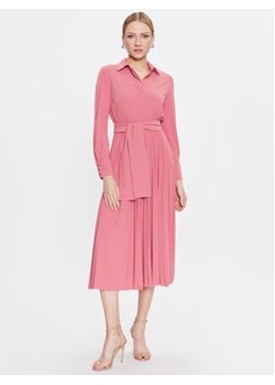 Marella Sukienka koszulowa Egadi 2336210231 Różowy Regular Fit ze sklepu MODIVO w kategorii Sukienki - zdjęcie 168570541
