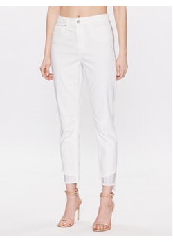 Joseph Ribkoff Jeansy 221944S Biały Slim Fit ze sklepu MODIVO w kategorii Jeansy damskie - zdjęcie 168570693
