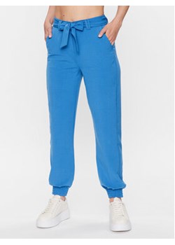 b.young Spodnie materiałowe 20810874 Niebieski Regular Fit ze sklepu MODIVO w kategorii Spodnie damskie - zdjęcie 168570974