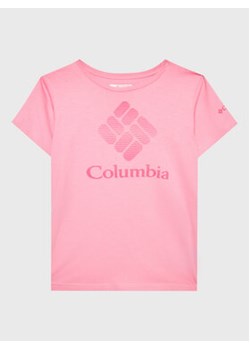Columbia T-Shirt Mission Lake 1989791 Różowy Regular Fit ze sklepu MODIVO w kategorii Bluzki dziewczęce - zdjęcie 168571854