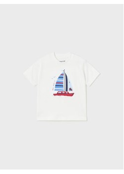 Mayoral T-Shirt 1022 Biały Regular Fit ze sklepu MODIVO w kategorii Koszulki niemowlęce - zdjęcie 168571883