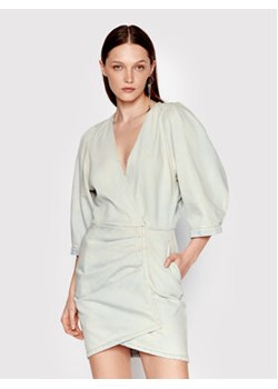 IRO Sukienka jeansowa Marcia Niebieski Slim Fit ze sklepu MODIVO w kategorii Sukienki - zdjęcie 168571960