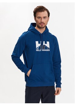 Helly Hansen Bluza Nord Graphic 62975 Niebieski Regular Fit ze sklepu MODIVO w kategorii Bluzy męskie - zdjęcie 168572232