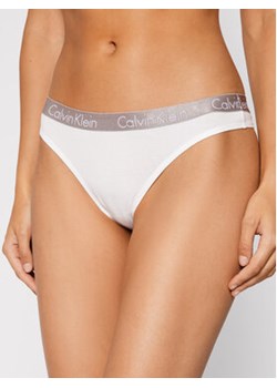 Calvin Klein Underwear Stringi 000QD3539E Biały ze sklepu MODIVO w kategorii Majtki damskie - zdjęcie 168572740