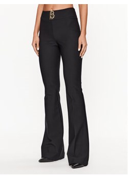 Babylon Spodnie materiałowe T_MF0601 Czarny Regular Fit ze sklepu MODIVO w kategorii Spodnie damskie - zdjęcie 168573031