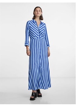 YAS Sukienka koszulowa Savanna 26022663 Niebieski Loose Fit ze sklepu MODIVO w kategorii Sukienki - zdjęcie 168573241