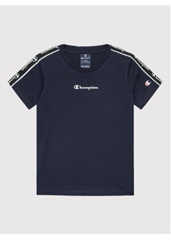 Champion T-Shirt 306116 Granatowy Regular Fit ze sklepu MODIVO w kategorii T-shirty chłopięce - zdjęcie 168573260