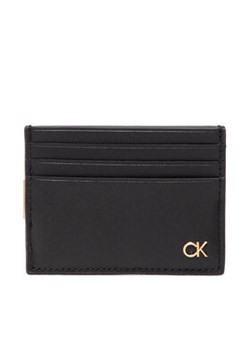 Calvin Klein Etui na karty kredytowe Ck Icon Cc Holder W/Clip K50K509625 Czarny ze sklepu MODIVO w kategorii Portfele męskie - zdjęcie 168573391
