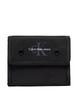 Calvin Klein Jeans Duży Portfel Męski Sport Essentials Velcro Wallet K50K511437 Czarny ze sklepu MODIVO w kategorii Portfele męskie - zdjęcie 168573511