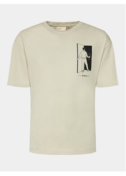 Outhorn T-Shirt OTHAW23TTSHM0936 Écru Regular Fit ze sklepu MODIVO w kategorii T-shirty męskie - zdjęcie 168573620