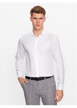 Seidensticker Koszula 01.693650 Biały Slim Fit ze sklepu MODIVO w kategorii Koszule męskie - zdjęcie 168574180
