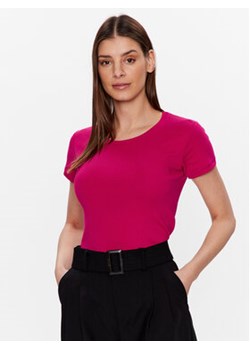 United Colors Of Benetton T-Shirt 1091D1M10 Różowy Regular Fit ze sklepu MODIVO w kategorii Bluzki damskie - zdjęcie 168574280