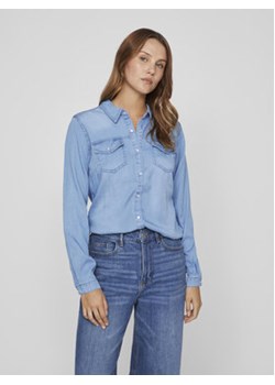 Vila Koszula jeansowa Bista 14033008 Niebieski Regular Fit ze sklepu MODIVO w kategorii Koszule damskie - zdjęcie 168574564