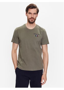 Aeronautica Militare T-Shirt 231TS2068J602 Zielony Regular Fit ze sklepu MODIVO w kategorii T-shirty męskie - zdjęcie 168574742