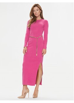 MICHAEL Michael Kors Sukienka dzianinowa MF381UN4VR Różowy Slim Fit ze sklepu MODIVO w kategorii Sukienki - zdjęcie 168574970