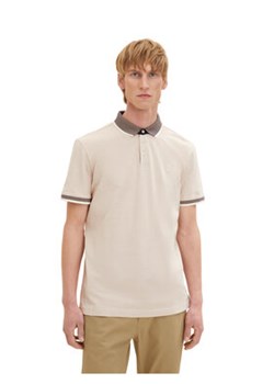 Tom Tailor Polo 1035900 Beżowy ze sklepu MODIVO w kategorii T-shirty męskie - zdjęcie 168575224