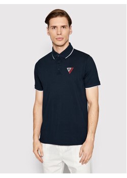 Musto Polo Sardinia 82323 Granatowy Regular Fit ze sklepu MODIVO w kategorii T-shirty męskie - zdjęcie 168575294