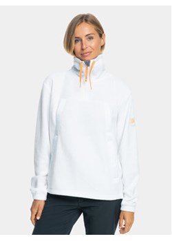 Roxy Polar Chloe Kim Layer Otlr ERJFT04713 Biały Regular Fit ze sklepu MODIVO w kategorii Bluzy damskie - zdjęcie 168575530