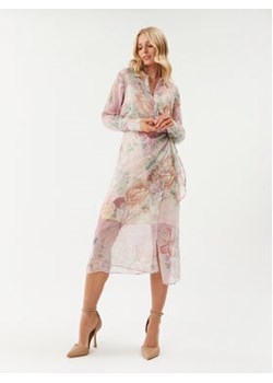 Guess Sukienka koszulowa W3RK18 WDW52 Kolorowy Regular Fit ze sklepu MODIVO w kategorii Sukienki - zdjęcie 168575611