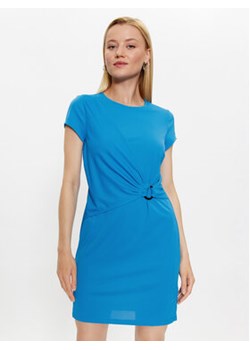 Lauren Ralph Lauren Sukienka koktajlowa 250902772003 Niebieski Regular Fit ze sklepu MODIVO w kategorii Sukienki - zdjęcie 168575730