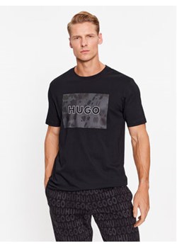 Hugo T-Shirt Dulive 50498220 Czarny Regular Fit ze sklepu MODIVO w kategorii T-shirty męskie - zdjęcie 168575760
