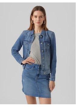 Vero Moda Kurtka jeansowa Zorica 10279789 Niebieski Regular Fit ze sklepu MODIVO w kategorii Kurtki damskie - zdjęcie 168575820