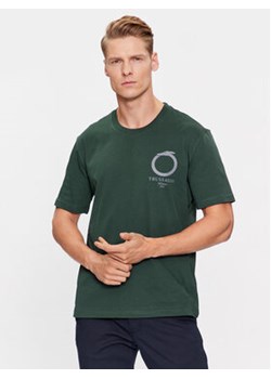 Trussardi T-Shirt 52T00771 Zielony Regular Fit ze sklepu MODIVO w kategorii T-shirty męskie - zdjęcie 168575920