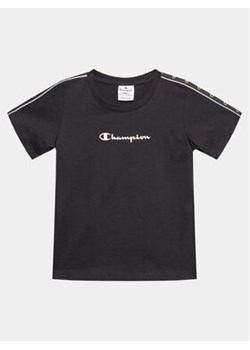 Champion T-Shirt 404643 Czarny Regular Fit ze sklepu MODIVO w kategorii T-shirty chłopięce - zdjęcie 168576202